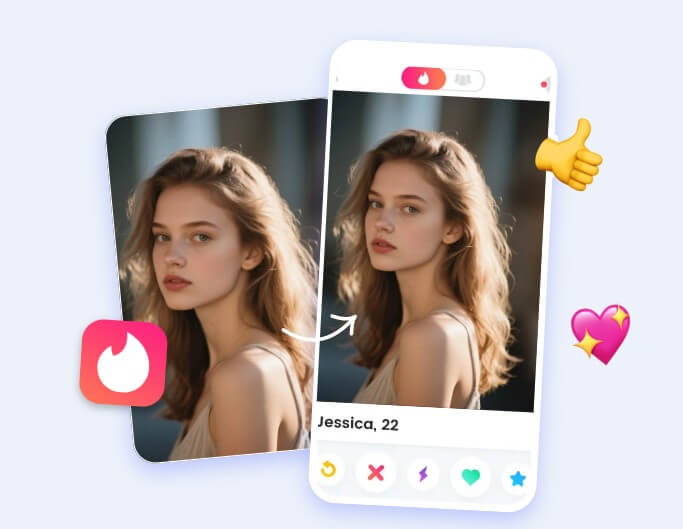 Generate an ai profile image and use it for a dating app