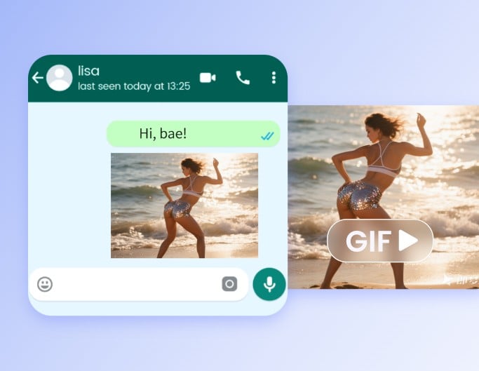 Créer une vidéo de twerk et l’utiliser comme message personnel pour le chat en ligne