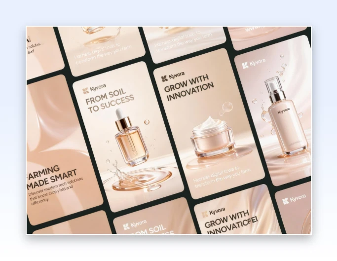 Generate posters in consistent brand style