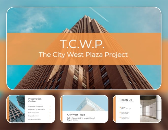 Generate presentations with professional layouts and images