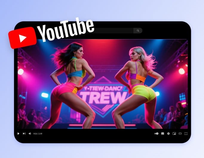 Créer deux vidéos de twerking pour participer au concours de danse sur YouTube