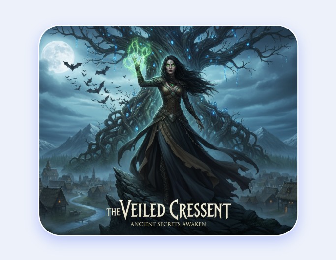 Obtenir un design sur le thème de la sorcière IA