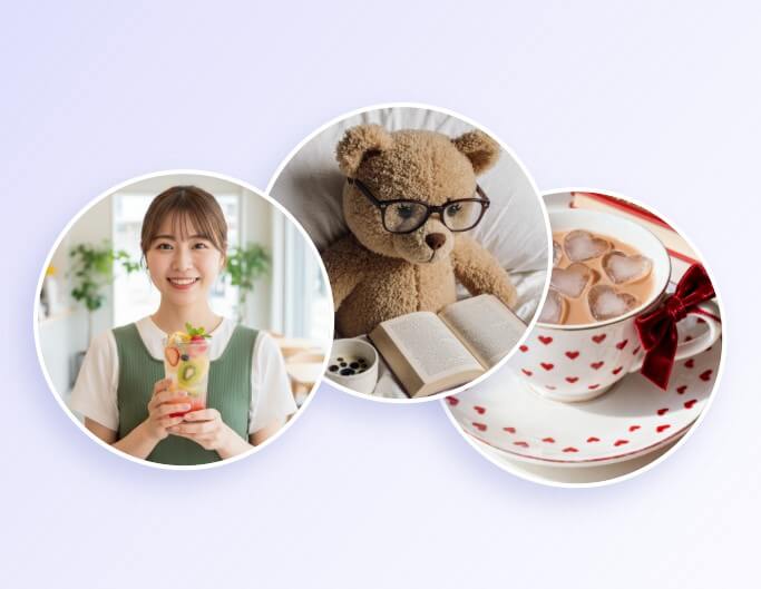 Fotorアプリで韓国風女の子アイコンを作成する3つのステップその二