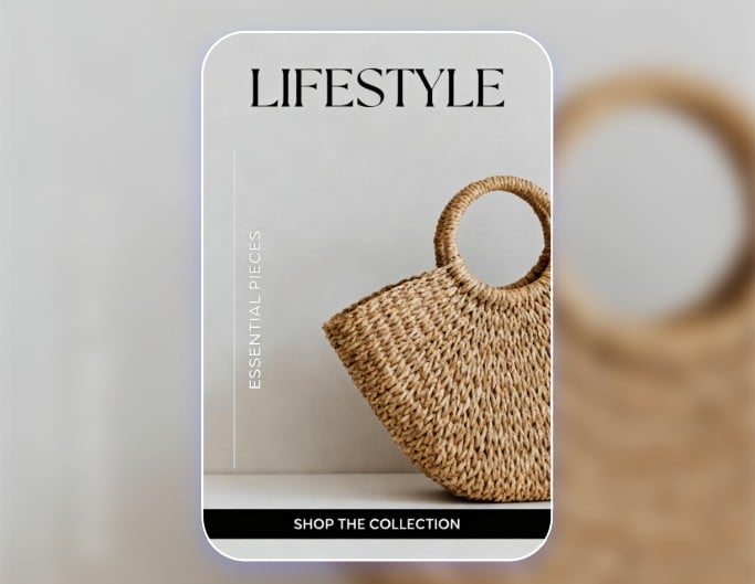 Instagram story style