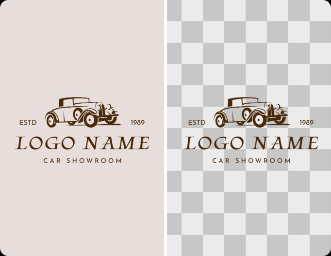 Keep white logo details from a logo image