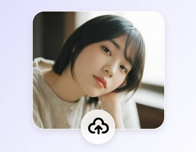 女の子の画像一枚アップロード