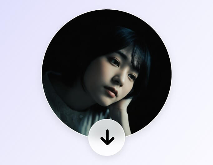 生成した画像をダウンロード