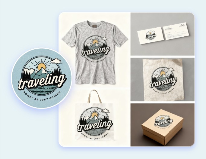 Logo to product visuals