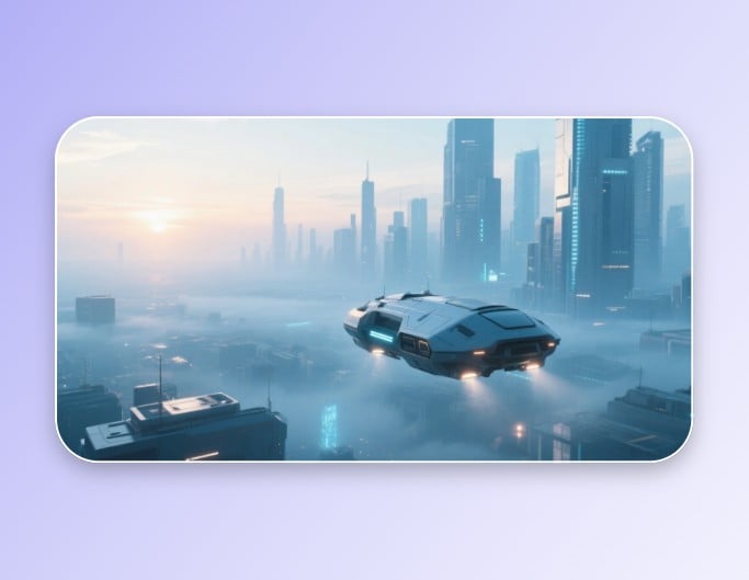 Make a 3d wallpaper of the future world