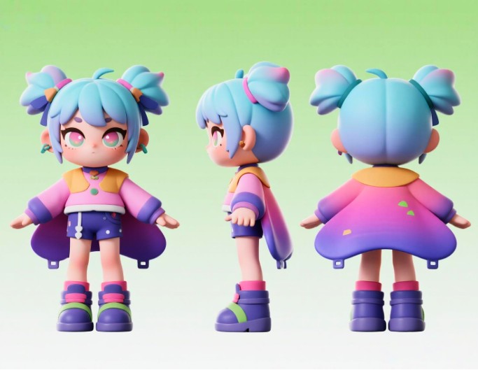 Make custom character designs