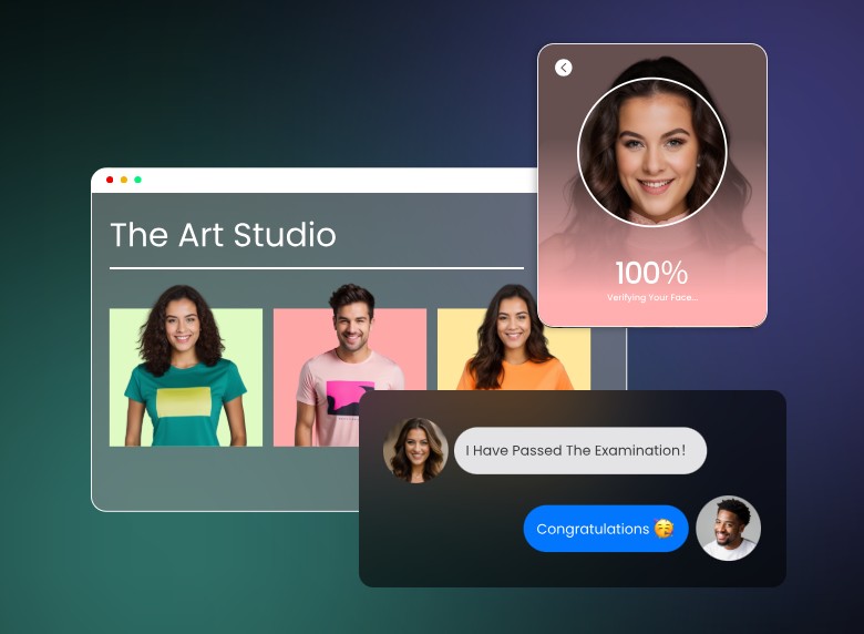 Make fake dating app profile pics with Fotor AI face generator