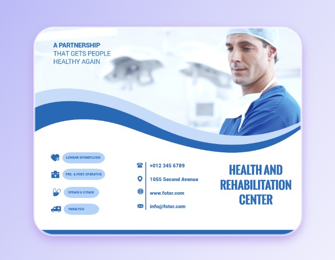 Design a brochure online with free templates fotor