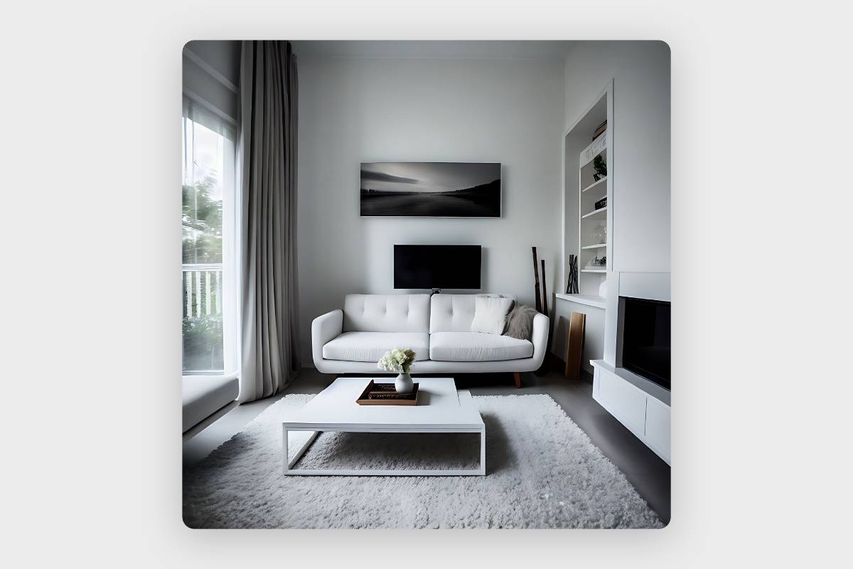 Style d'aménagement intérieur minimaliste de Fotor