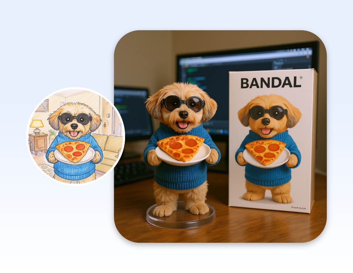 Nano banana aiの3d模型作成