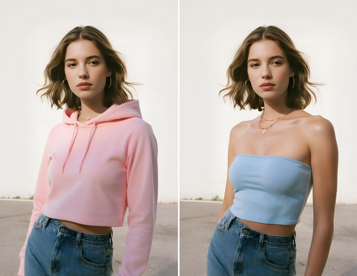 Nano banana aiで服装を変更