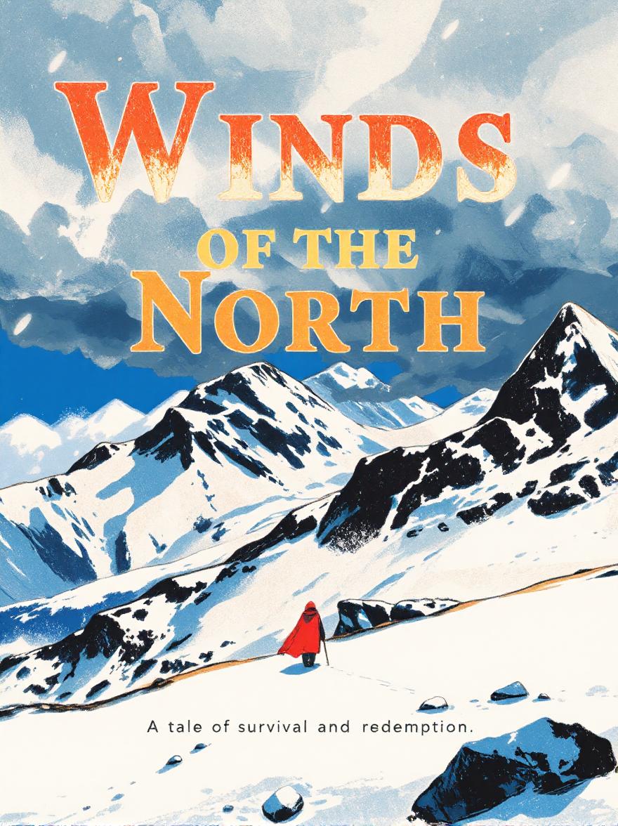 Roman-Cover erstellt von Fotor KI Buchcover-Generator