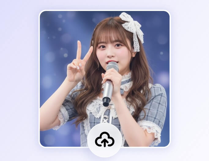 推し壁紙素材をアップロード