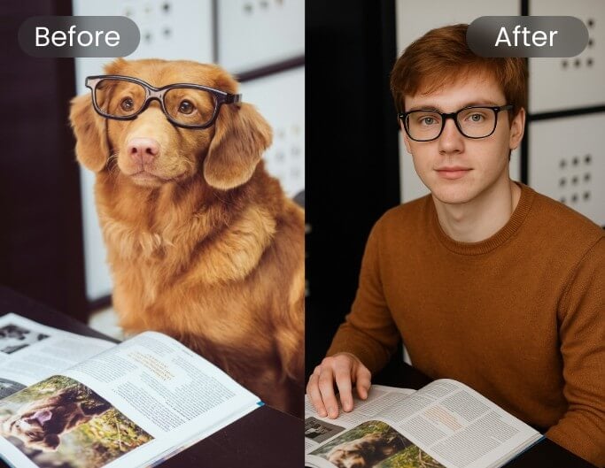 Pet to human generator