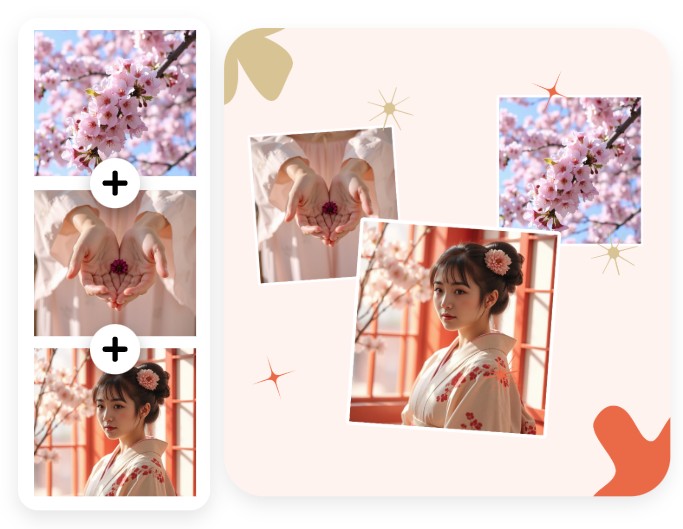 画像の上に画像を重ねる