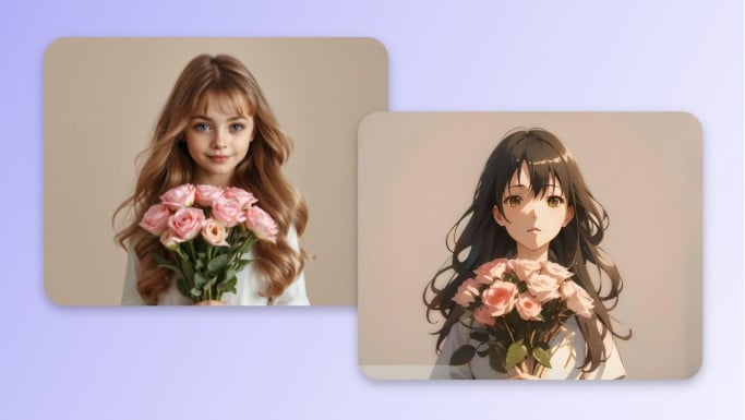 写真イラスト化