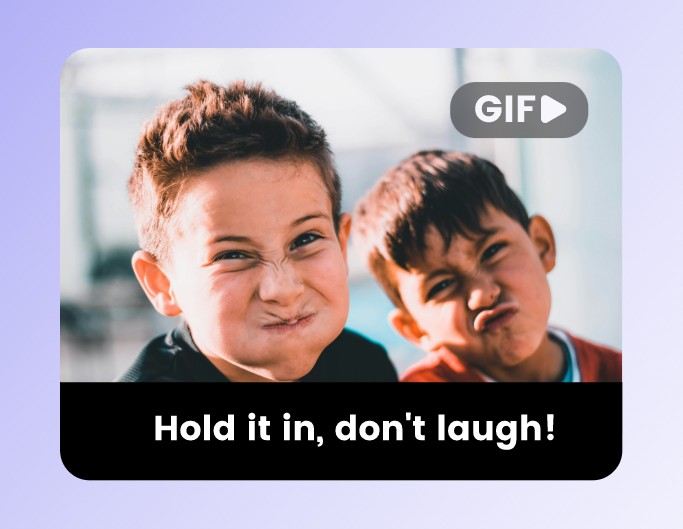 Portrait GIF meme example