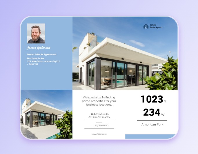 Real estate brochure