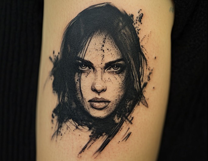 realism tattoo ideas generated by fotor