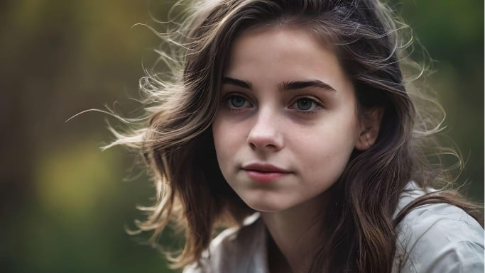 Realistic ai girl created by fotor ai girl generator