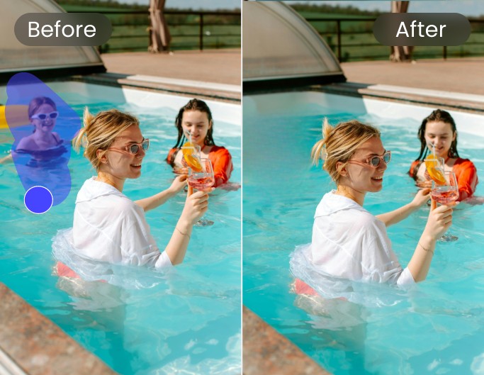 Remove unwanted objects from photos