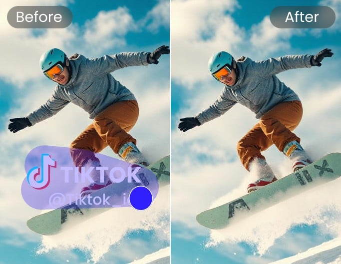 Remove watermark from photo