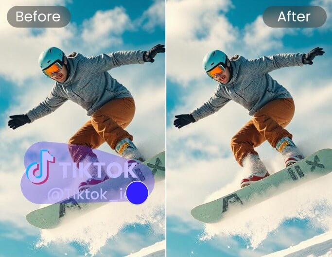 Remove watermark from photo