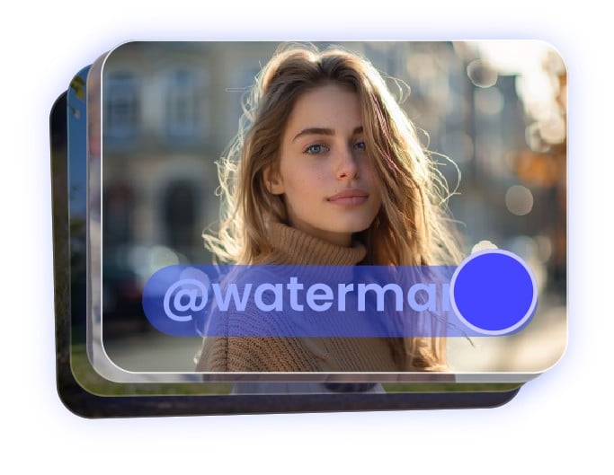Remove watermarks from photos in fotor