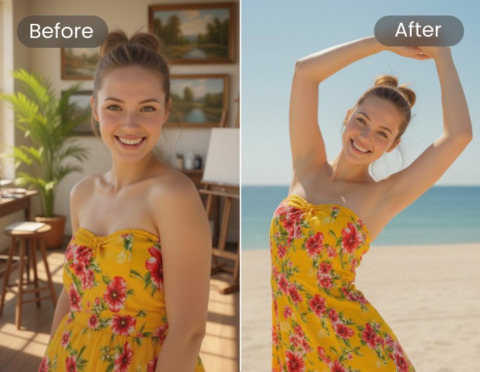 Replace background image