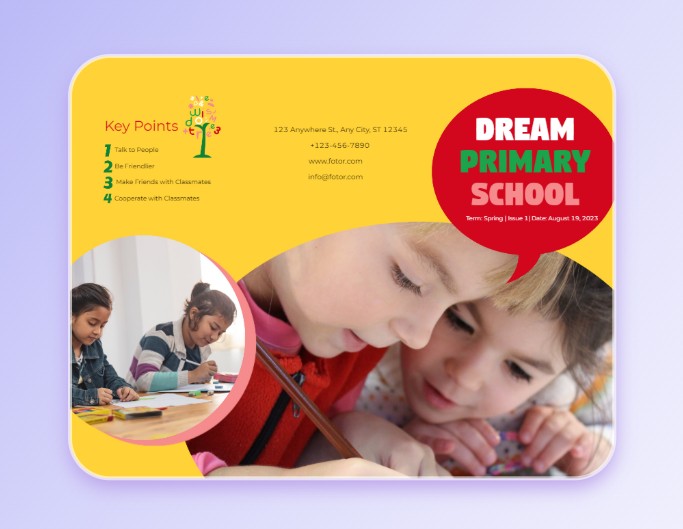 School and college brochure