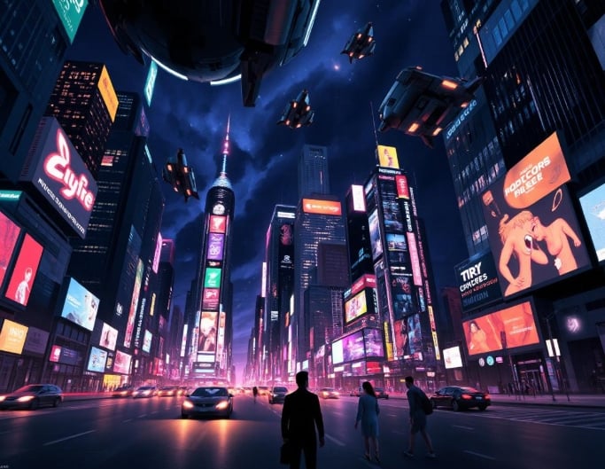 Science fiction book illustrator