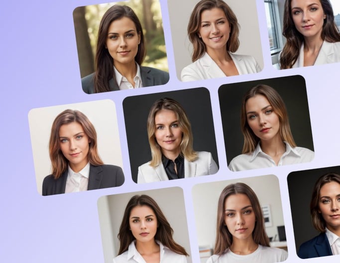 Stile für Ihre KI-Porträts auswählen