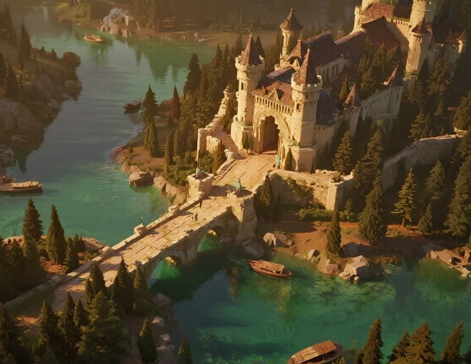 Simulate rock texture art and apply it in a game