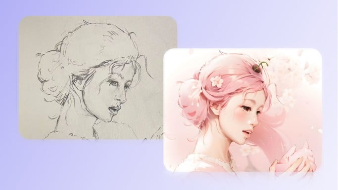 スケッチ画像をカラーに変換