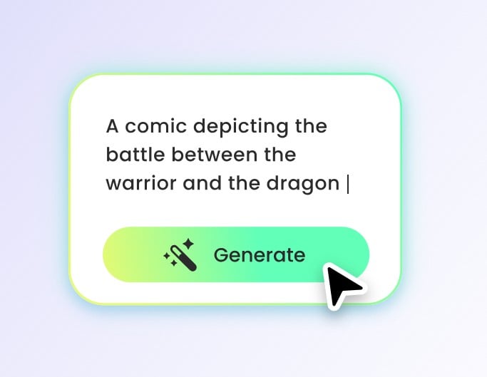 Step 1 to enter ai manga prompt