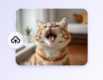 Step 1 upload an image to AI Studio Ghibli meme generator of Fotor