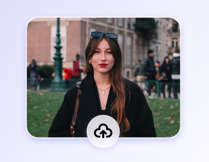 Step 1 upload an image to Fotor AI barbie box image generator