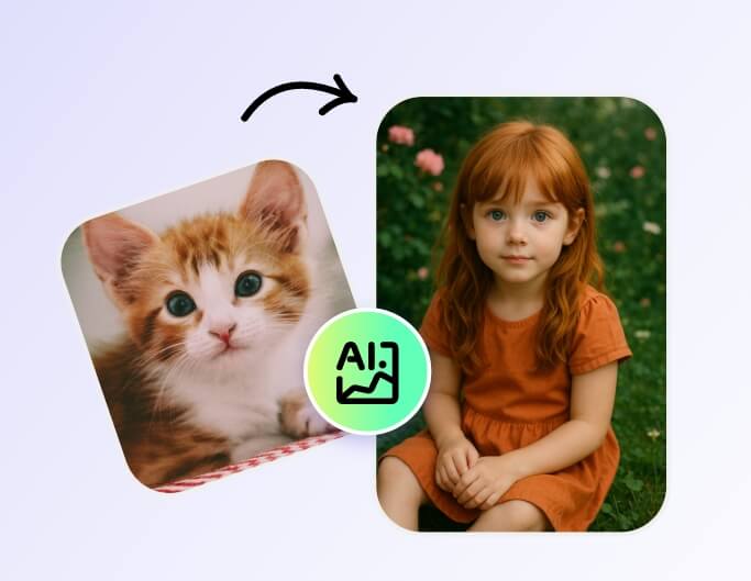 AIでペットを擬人化