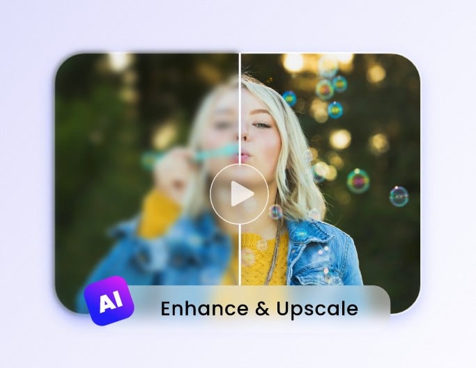 Step 2 enhance video color balance and upscale resolution