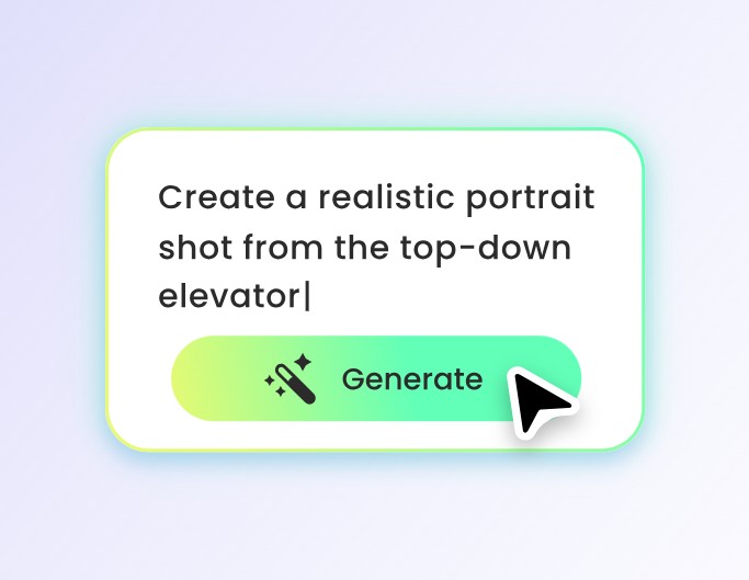 Step 2 enter prompts to let the AI elevator group photo maker work