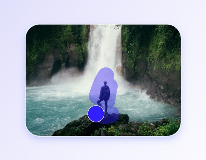 Step 2 erase unwanted poeple from image with ai