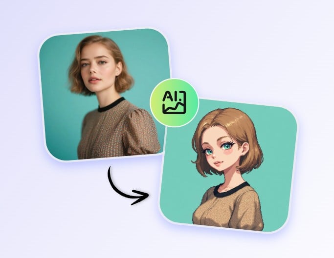 Step 2 select the anime pixel art style