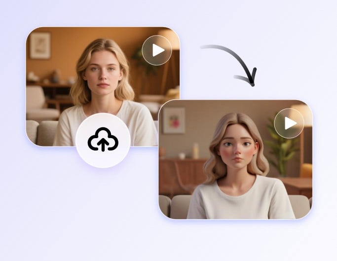 Step 2 to generate the restyled video