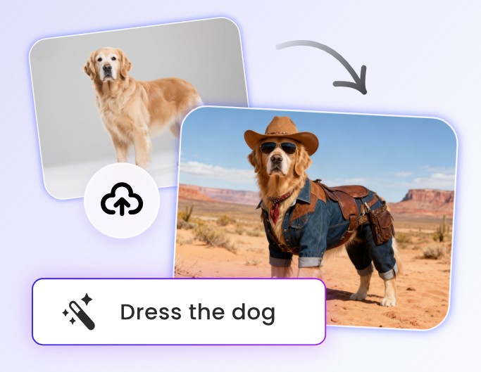 Step 2 upload your photo and prompt