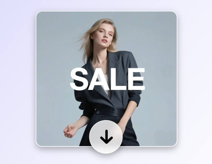 Step 3 change text in image and download