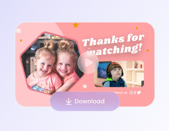 Step 3 download and post high quality You Tube endscreens